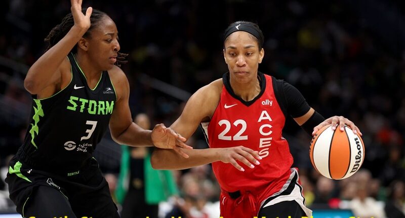 Seattle Storm vs Las Vegas Aces Match Player Stats 