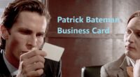 Patrick Bateman Business Card