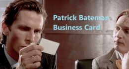 Patrick Bateman Business Card