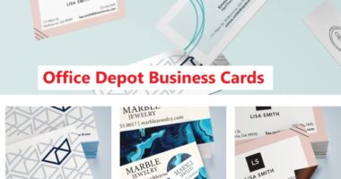Office Depot Business Cards